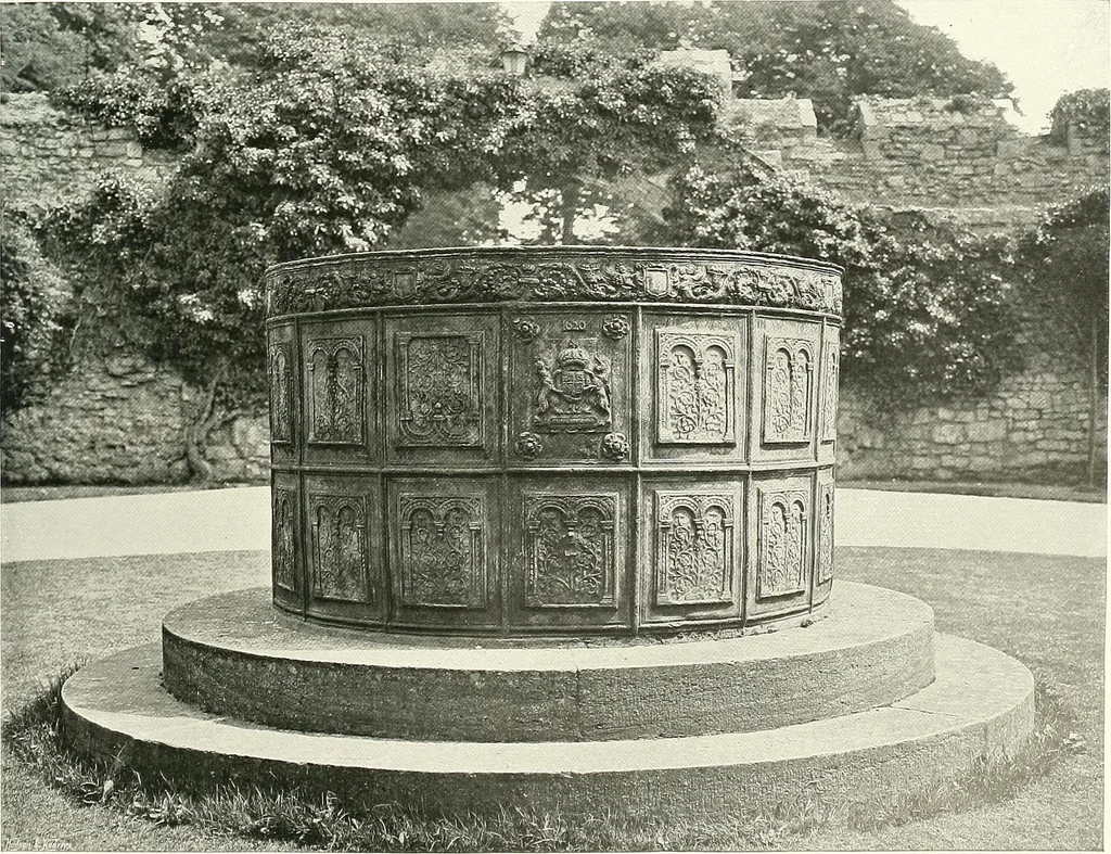 An illustration from Gardens, old and new; the country house & its garden environment, 1900, leaf 288