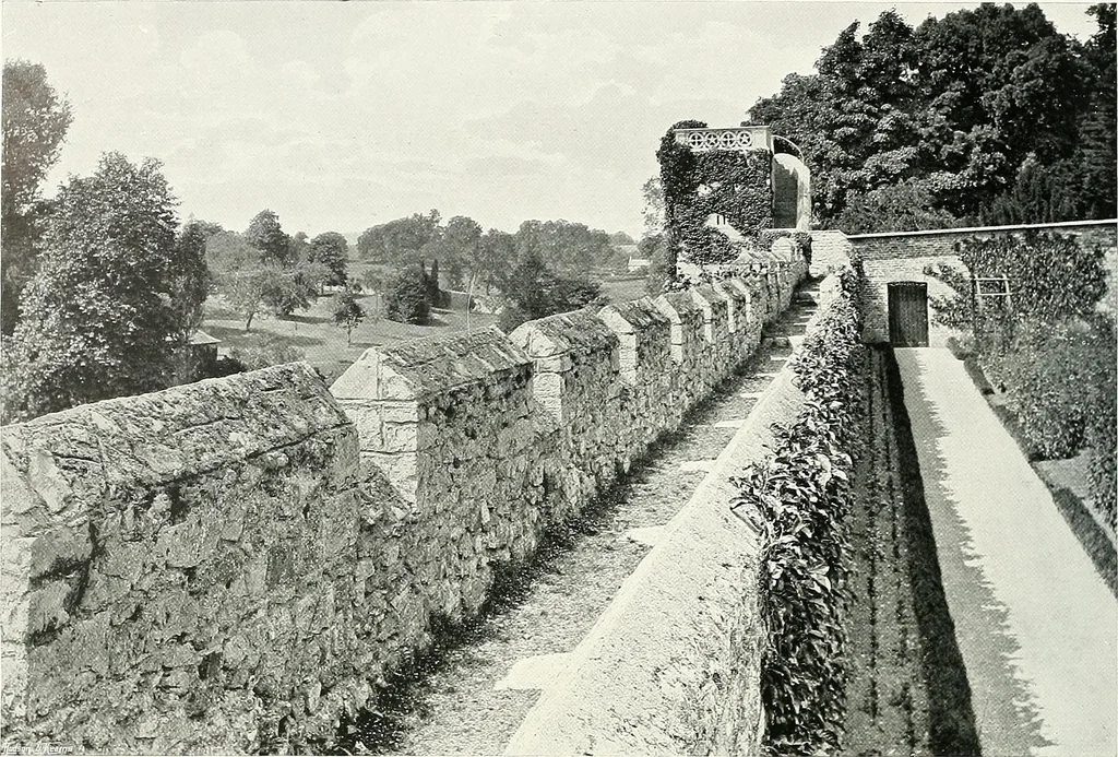 An illustration from Gardens, old and new; the country house & its garden environment, 1900, leaf 291