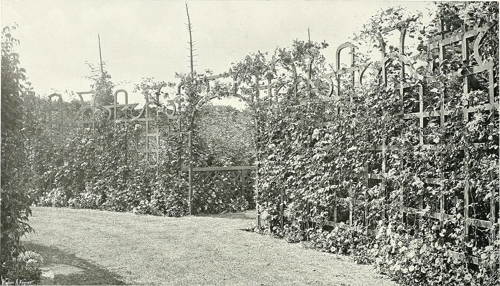 An illustration from Gardens, old and new; the country house & its garden environment, 1900, leaf 293