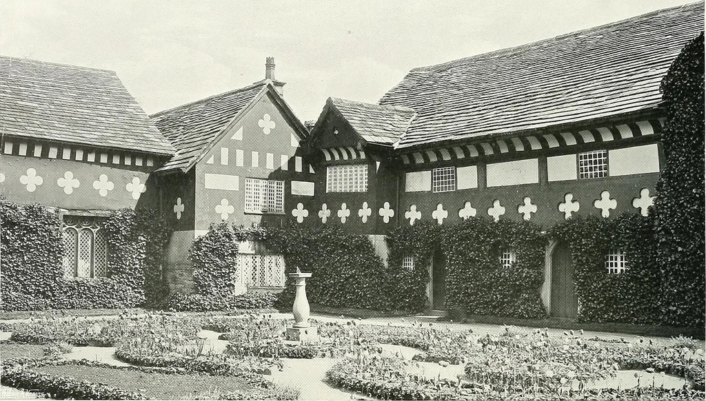 An illustration from Gardens, old and new; the country house & its garden environment, 1900, leaf 305