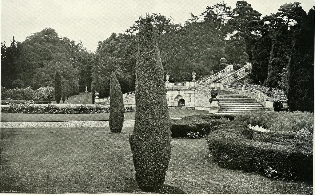 An illustration from Gardens, old and new; the country house & its garden environment, 1900, leaf 319
