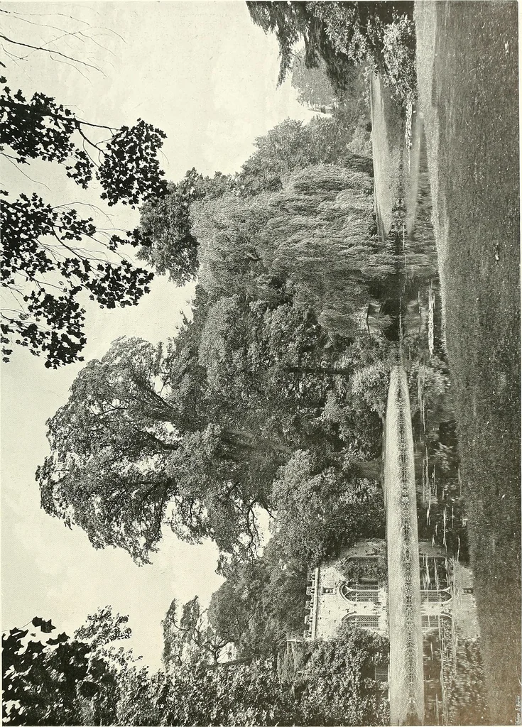 An illustration from Gardens, old and new; the country house & its garden environment, 1900, leaf 328