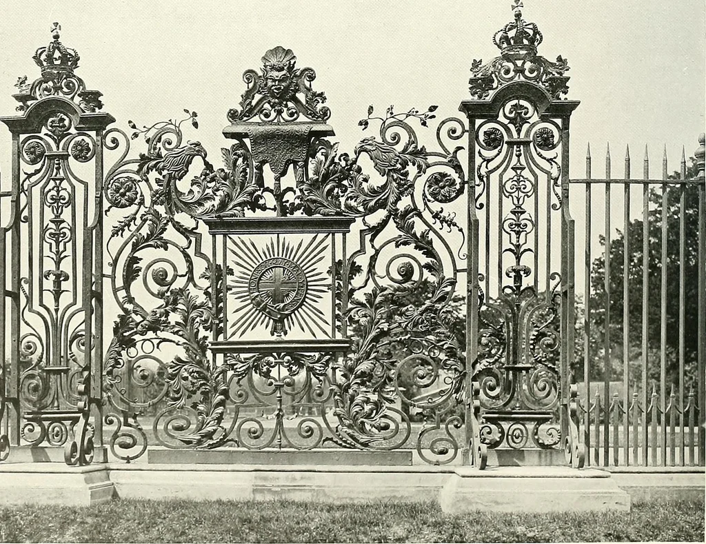An illustration from Gardens, old and new; the country house & its garden environment, 1900, leaf 33