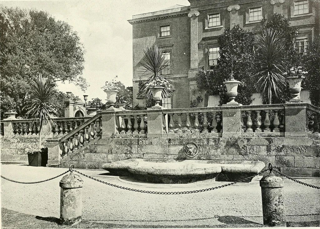 An illustration from Gardens, old and new; the country house & its garden environment, 1900, leaf 331