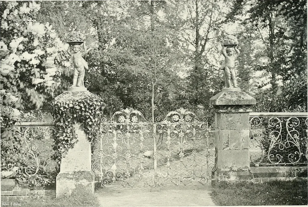 An illustration from Gardens, old and new; the country house & its garden environment, 1900, leaf 37