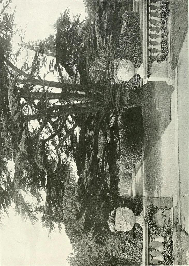 An illustration from Gardens, old and new; the country house & its garden environment, 1900, leaf 45