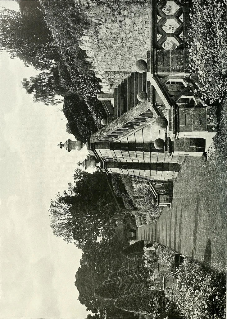 An illustration from Gardens, old and new; the country house & its garden environment, 1900, leaf 49