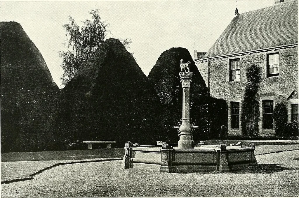 An illustration from Gardens, old and new; the country house & its garden environment, 1900, leaf 55