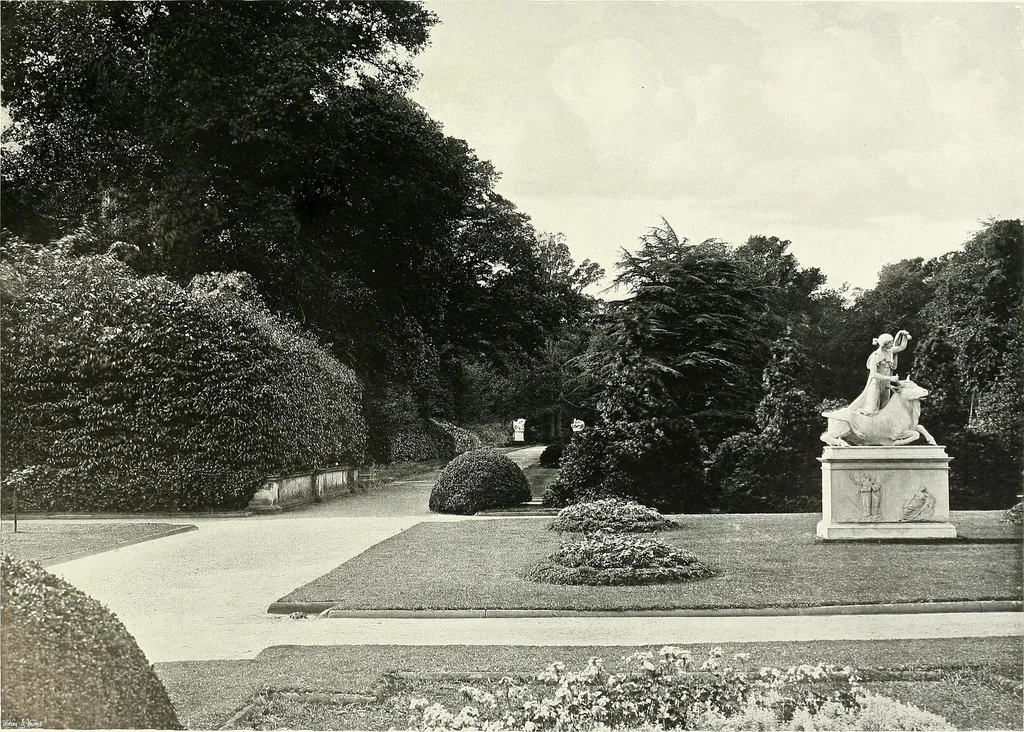 An illustration from Gardens, old and new; the country house & its garden environment, 1900, leaf 60