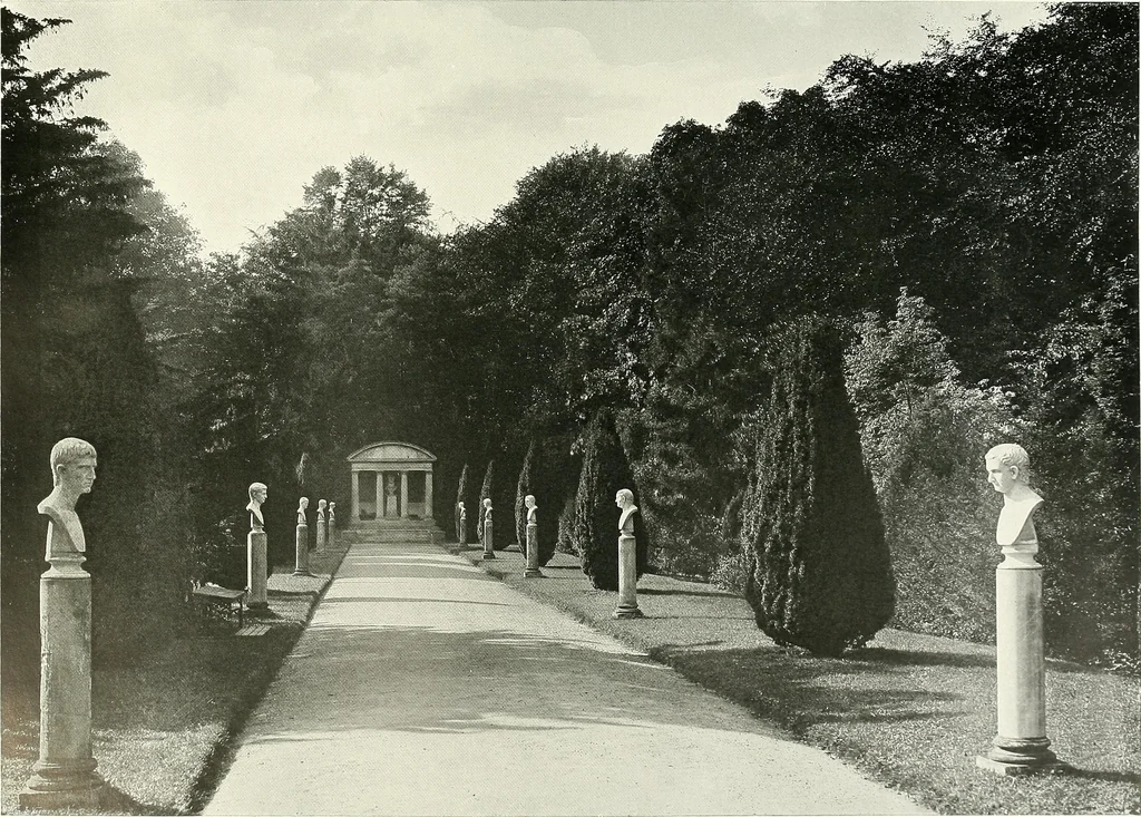 An illustration from Gardens, old and new; the country house & its garden environment, 1900, leaf 62