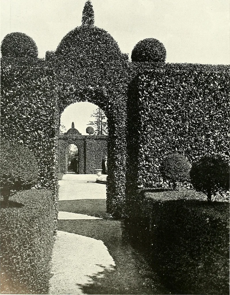 An illustration from Gardens, old and new; the country house & its garden environment, 1900, leaf 63