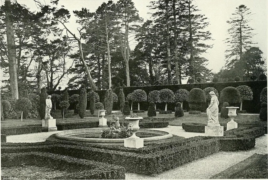 An illustration from Gardens, old and new; the country house & its garden environment, 1900, leaf 65