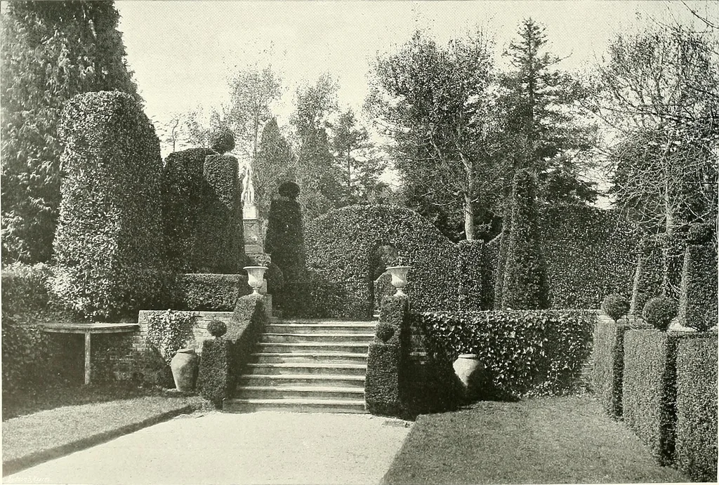 An illustration from Gardens, old and new; the country house & its garden environment, 1900, leaf 67
