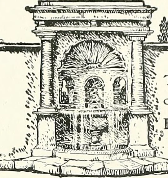 An illustration from Gardens, old and new; the country house & its garden environment, 1900, leaf 72