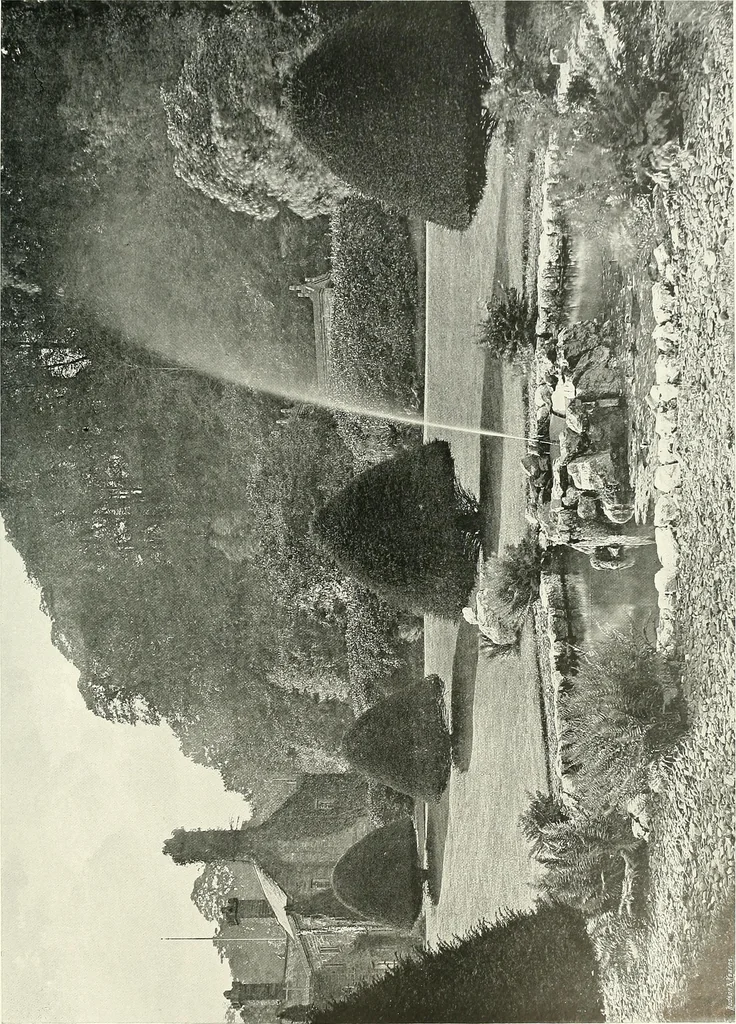 An illustration from Gardens, old and new; the country house & its garden environment, 1900, leaf 80