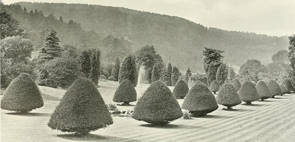 An illustration from Gardens, old and new; the country house & its garden environment, 1900, leaf 82