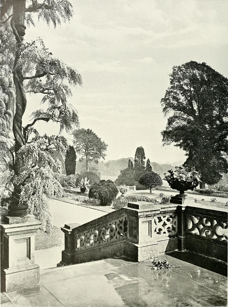 An illustration from Gardens, old and new; the country house & its garden environment, 1900, leaf 85