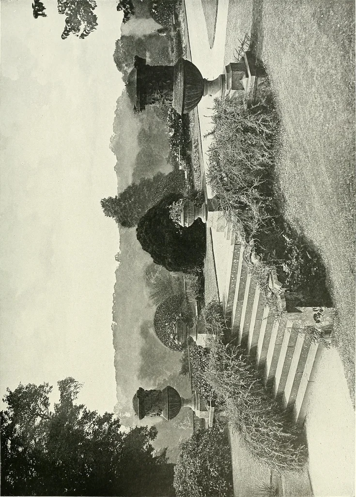 An illustration from Gardens, old and new; the country house & its garden environment, 1900, leaf 86