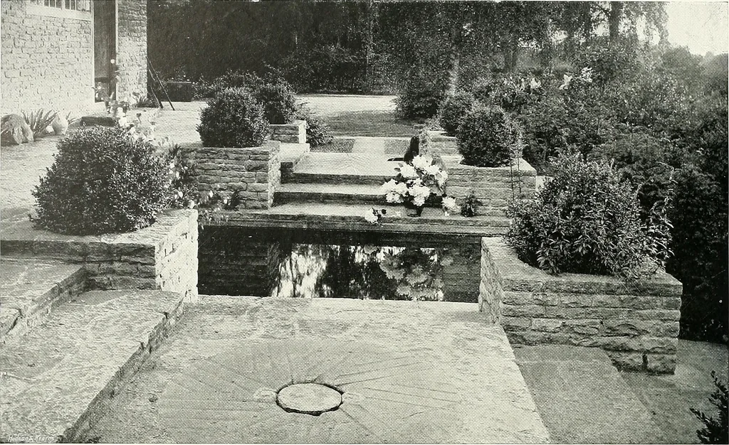 An illustration from Gardens, old and new; the country house & its garden environment, 1900, leaf 89