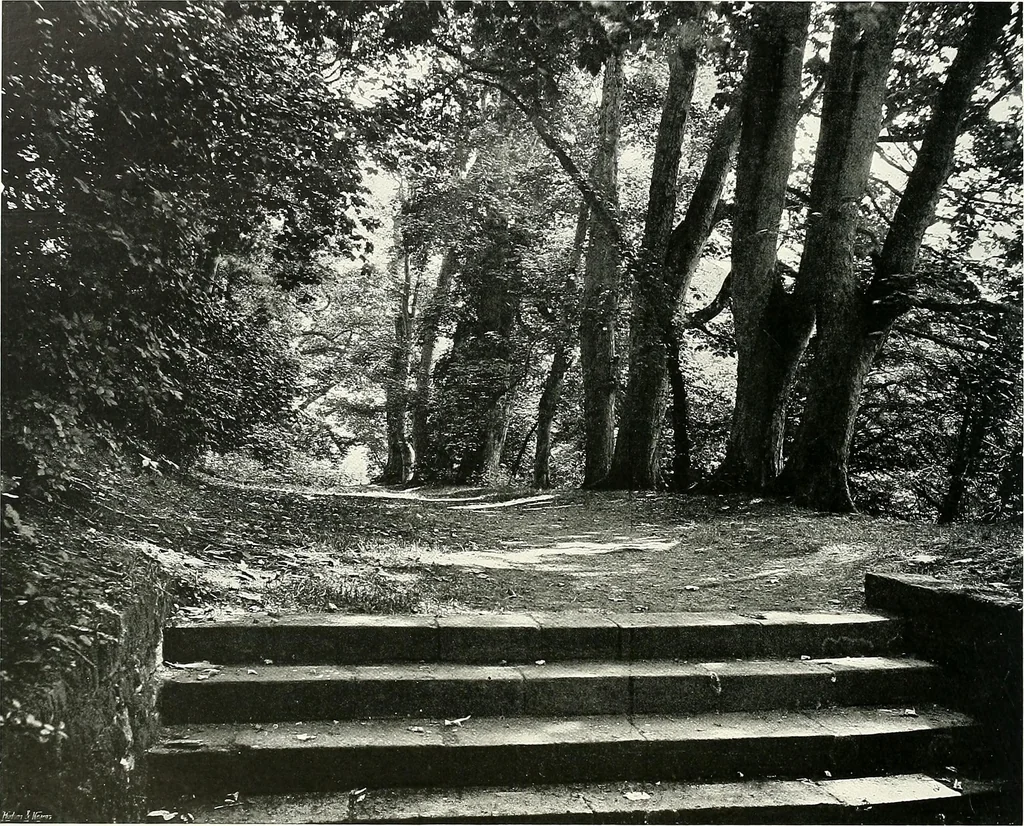 An illustration from Gardens, old and new; the country house & its garden environment, 1900, leaf 97