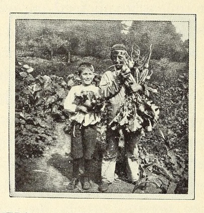 An illustration from Gardens and their meaning, 1911, leaf 48