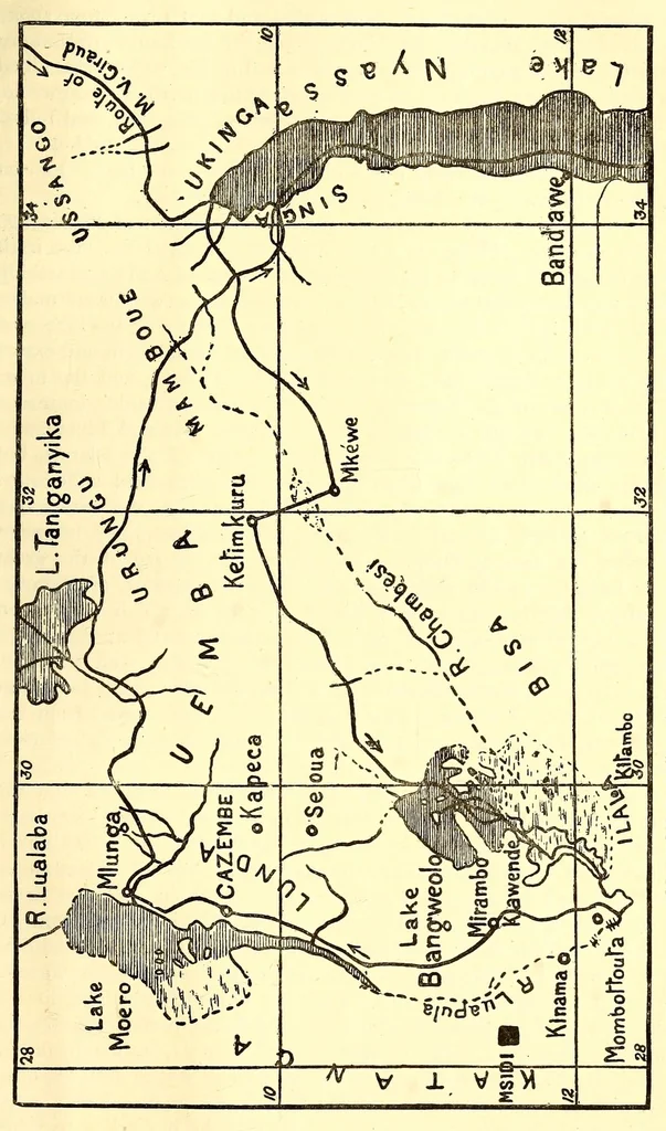 An illustration from Garenganze; or, Seven years' pioneer mission work in central Africa, 1889, leaf 287