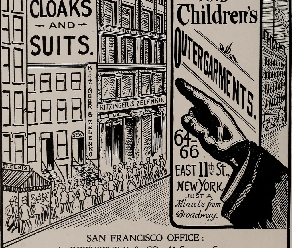 An illustration from The garment buyer's ad. book;, 1904, leaf 135