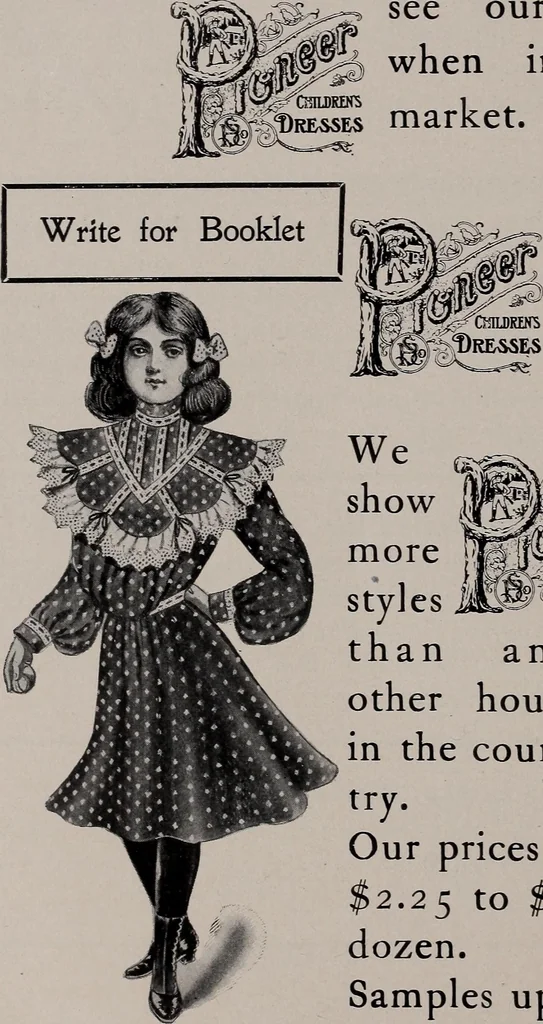An illustration from The garment buyer's ad. book;, 1904, leaf 141