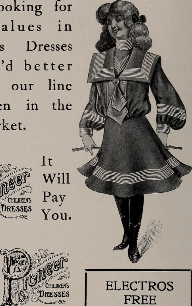 An illustration from The garment buyer's ad. book;, 1904, leaf 141