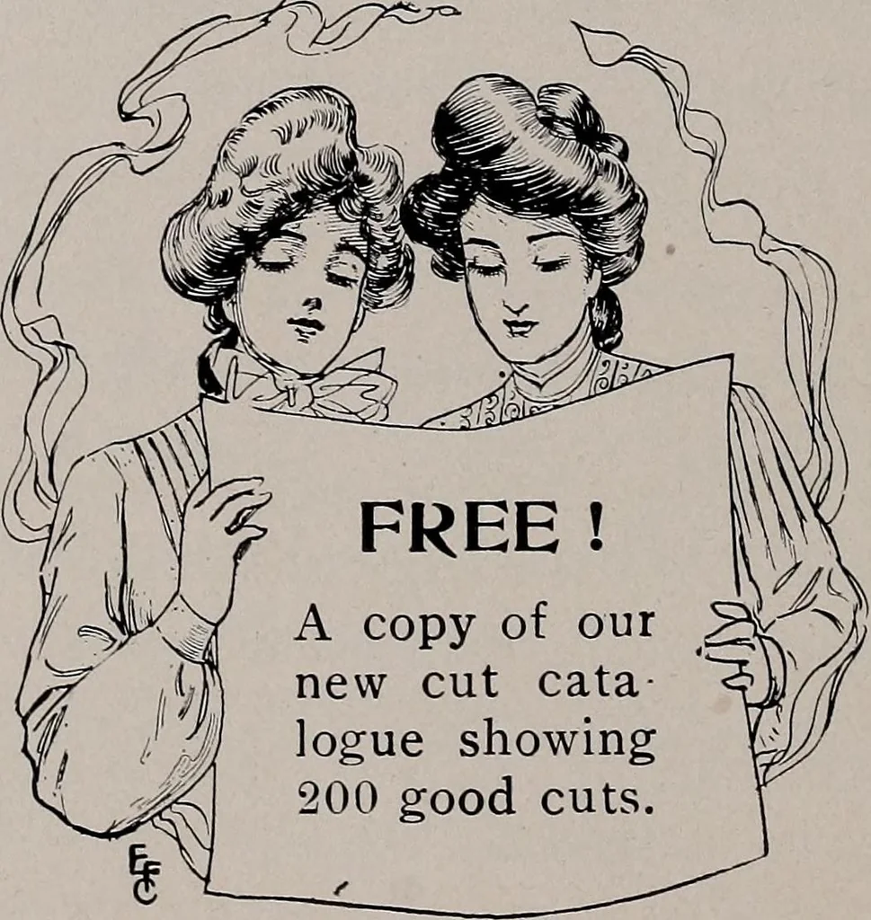 An illustration from The garment buyer's ad. book;, 1904, leaf 17
