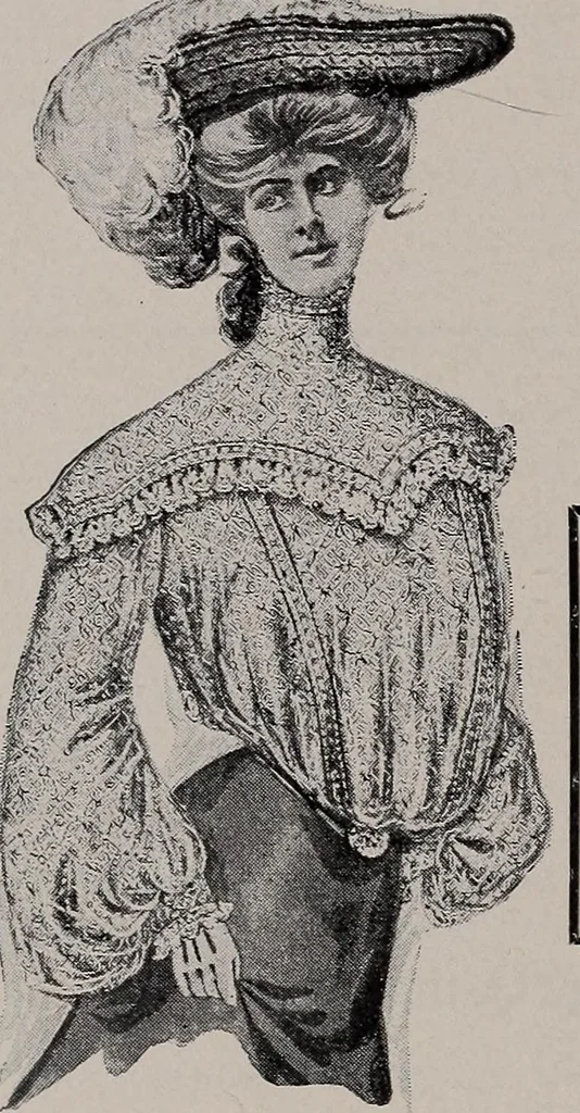 An illustration from The garment buyer's ad. book;, 1904, leaf 95