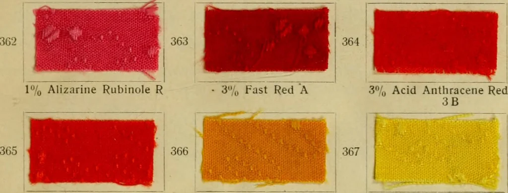 An illustration from Garment dyeing, 1912, leaf 85
