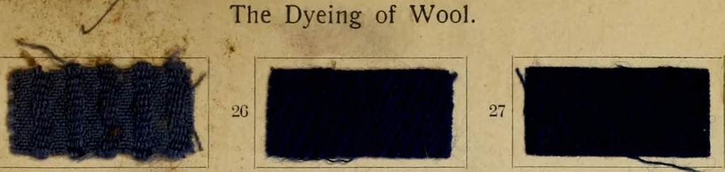 An illustration from Garment dyeing, 1906, leaf 14