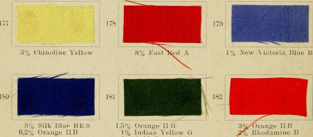 An illustration from Garment dyeing, 1906, leaf 35