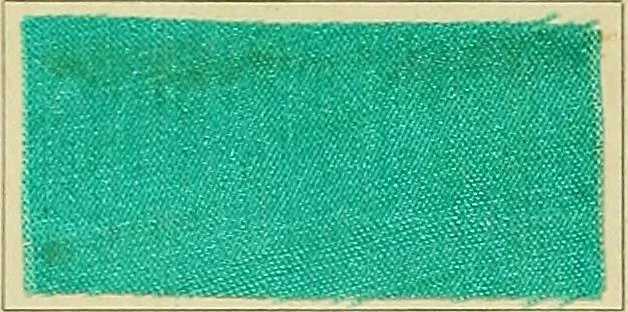 An illustration from Garment dyeing. Cassella Color Company (American branch of Leopold Cassella & Co.), 1910, leaf 42