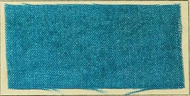 An illustration from Garment dyeing. Cassella Color Company (American branch of Leopold Cassella & Co.), 1910, leaf 42