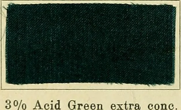 An illustration from Garment dyeing. Cassella Color Company (American branch of Leopold Cassella & Co.), 1910, leaf 42
