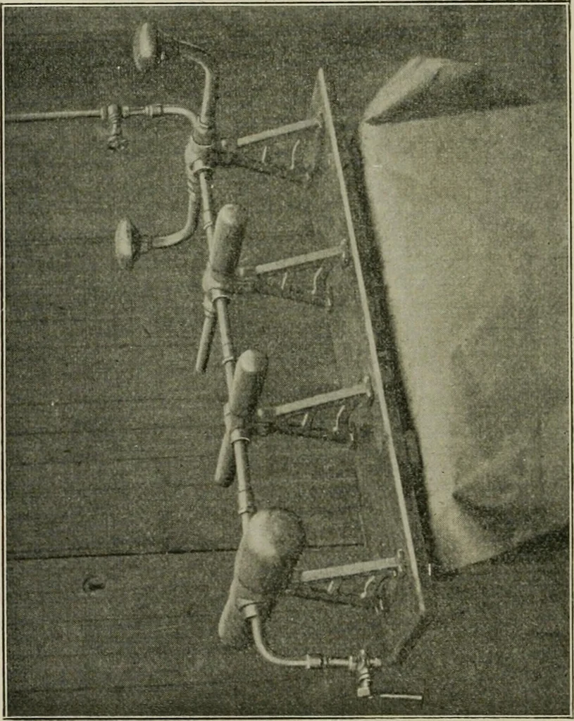An illustration from Garment dyeing and cleaning : a practical book for practical men, 1901, leaf 142