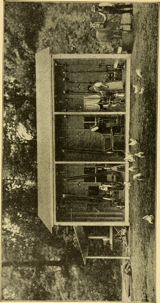 An illustration from The gasoline engine on the farm; a practical, comprehensive treatise on the construction, repair, management and use of this great farm power as applied to all farm machinery and farmer's work indoors and out .., 1913, leaf 162