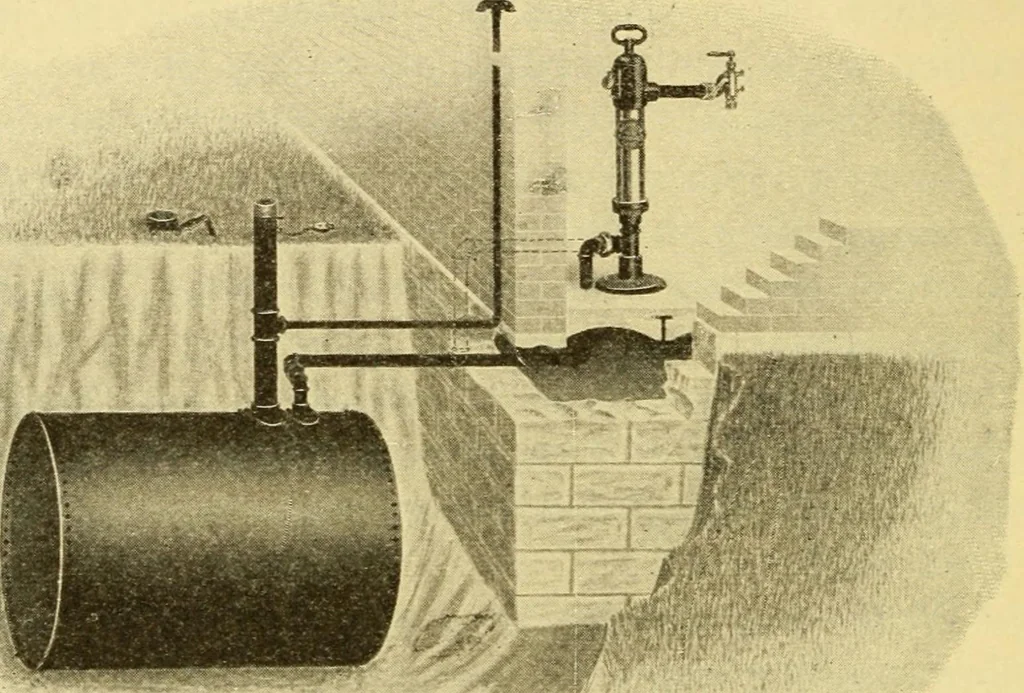 An illustration from The gasoline engine on the farm; a practical, comprehensive treatise on the construction, repair, management and use of this great farm power as applied to all farm machinery and farmer's work indoors and out .., 1913, leaf 186