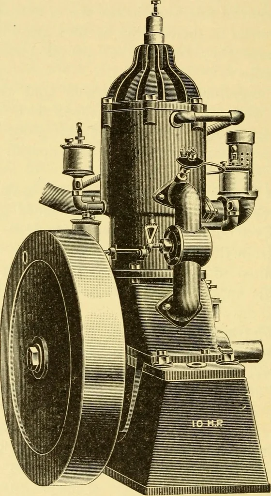 An illustration from The gasoline engine on the farm; a practical, comprehensive treatise on the construction, repair, management and use of this great farm power as applied to all farm machinery and farmer's work indoors and out .., 1913, leaf 198