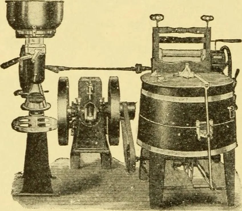 An illustration from The gasoline engine on the farm; a practical, comprehensive treatise on the construction, repair, management and use of this great farm power as applied to all farm machinery and farmer's work indoors and out .., 1913, leaf 250