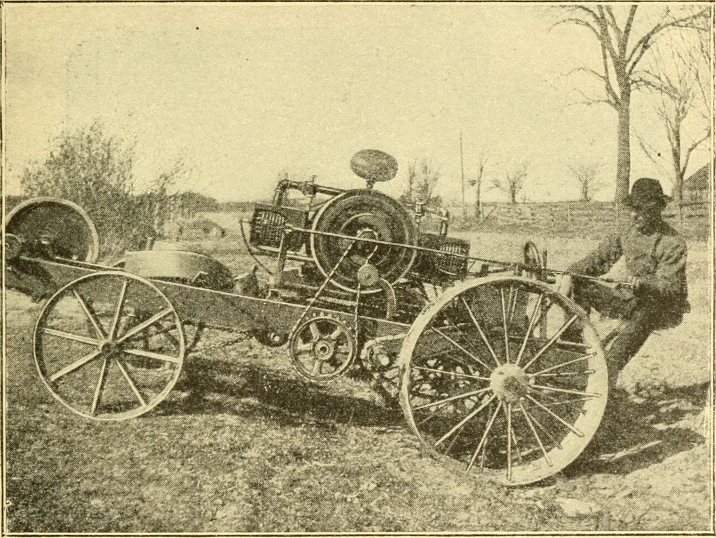 An illustration from The gasoline engine on the farm; a practical, comprehensive treatise on the construction, repair, management and use of this great farm power as applied to all farm machinery and farmer's work indoors and out .., 1913, leaf 305