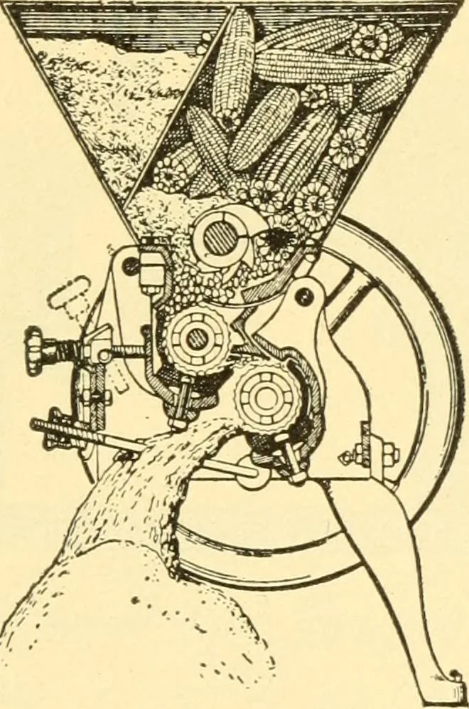 An illustration from The gasoline engine on the farm; a practical, comprehensive treatise on the construction, repair, management and use of this great farm power as applied to all farm machinery and farmer's work indoors and out .., 1913, leaf 361