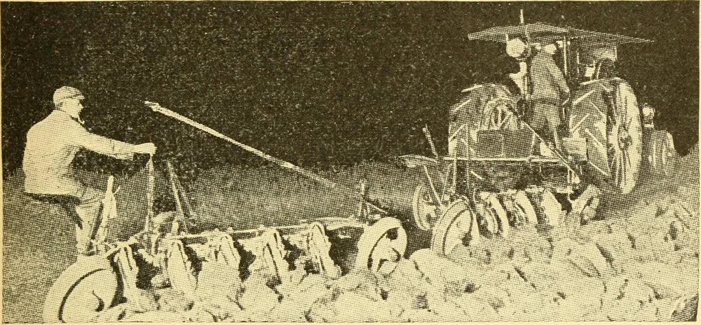 An illustration from The gasoline engine on the farm; a practical, comprehensive treatise on the construction, repair, management and use of this great farm power as applied to all farm machinery and farmer's work indoors and out .., 1913, leaf 39