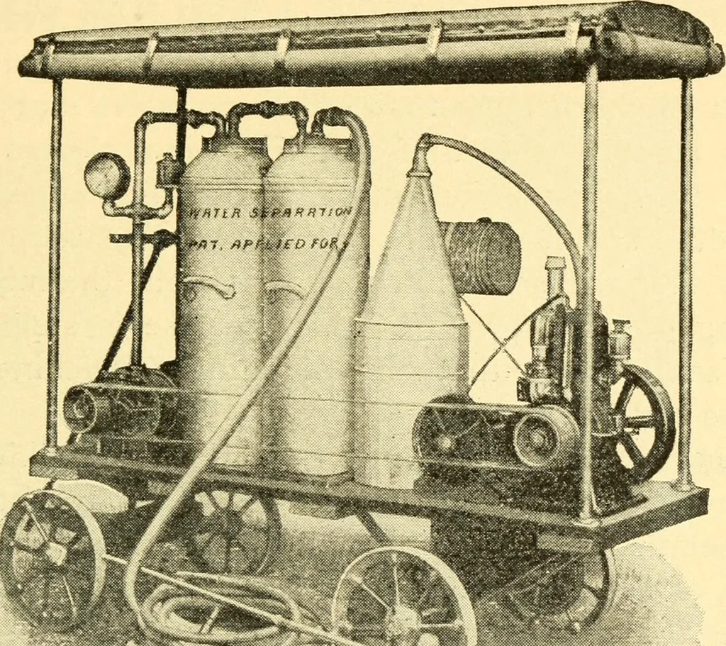 An illustration from The gasoline engine on the farm; a practical, comprehensive treatise on the construction, repair, management and use of this great farm power as applied to all farm machinery and farmer's work indoors and out .., 1913, leaf 429