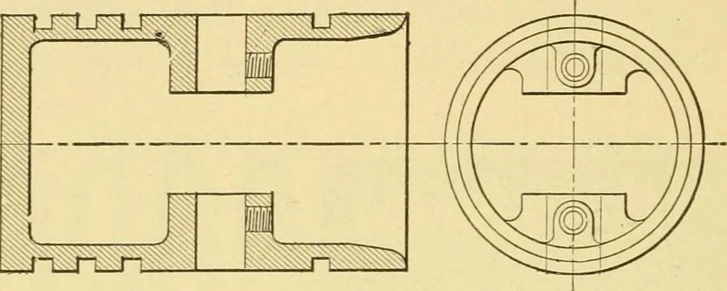 An illustration from The gasoline engine on the farm; a practical, comprehensive treatise on the construction, repair, management and use of this great farm power as applied to all farm machinery and farmer's work indoors and out .., 1913, leaf 76