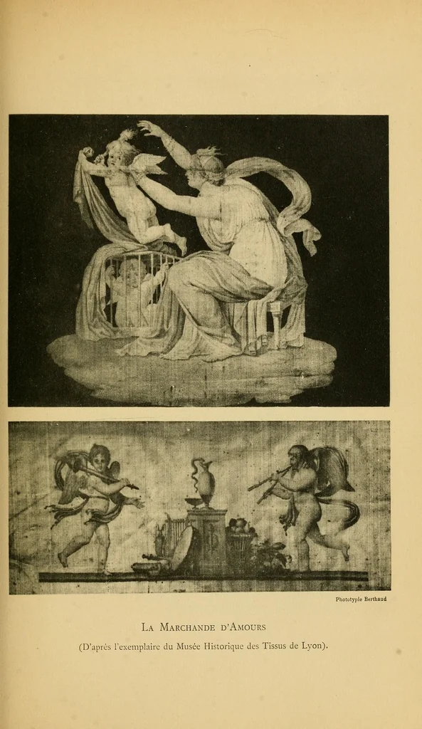 An illustration from Gaspard Grégoire et ses velours d'art, 1908, leaf 23