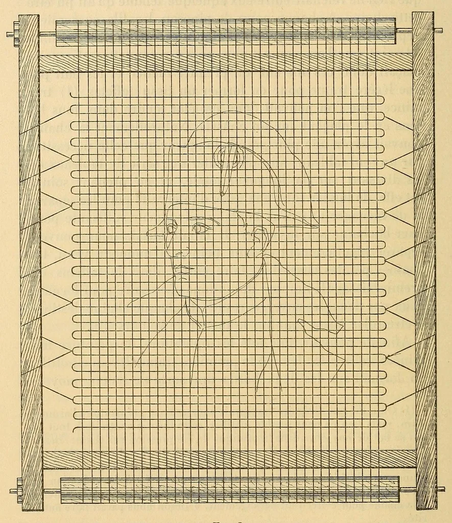 An illustration from Gaspard Grégoire et ses velours d'art, 1908, leaf 68