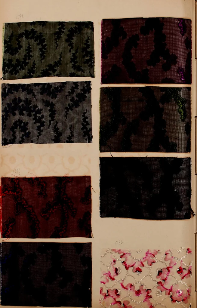 An illustration from [Gazes, 1890-1901; collection Roubaudi et Fils], 1901, leaf 48